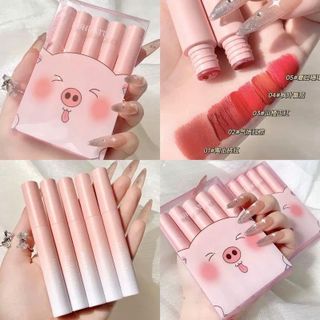 Set 5 thỏi son kem xinh xắn mềm môi