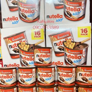 Bánh que chấm Socola Nutella & Go 52g của Mỹ