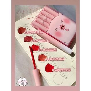 Set 5 thỏi son kem xinh xắn mềm môi