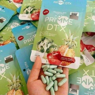 Khử mỡ xanh Detox Primme Thái Lan (gói 60 viên)