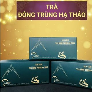 Trà Đông trùng hạ thảo Nấm Vàng