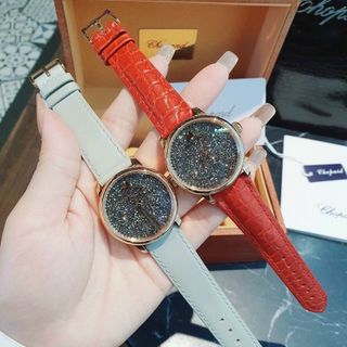ĐỒNG HỒ SWAROVSKl DA NỮ CAO CẤP NEW SALE