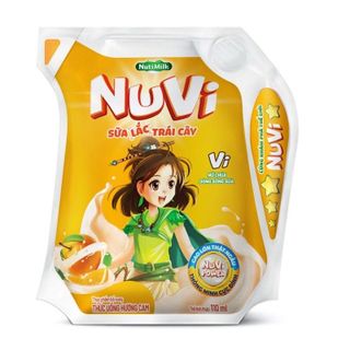 Sữa nuvi lắc trái cây Thùng 24 túi NUTIFOOD
