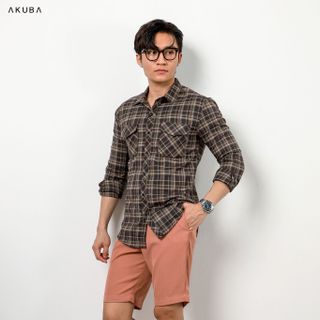 ÁO SƠ MI TAY DÀI AKUBA 02B0199