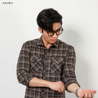 ÁO SƠ MI TAY DÀI AKUBA 02B0199