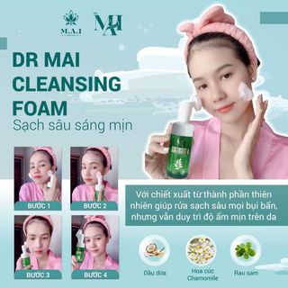 Sữa rửa mặt cấp ẩm sạch sâu Dr. Mai