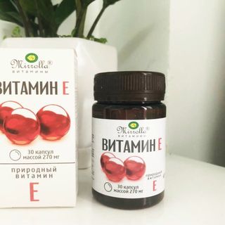 Vitamin E đỏ Mirrolla của Nga(30 viên) giá sỉ