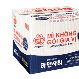Mì Không Gia Vị 110G Thùng 48 Gói