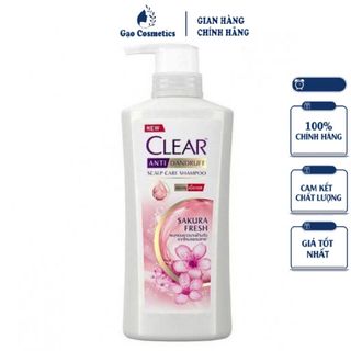 Dầu Gội Clear Hoa anh Đào 435ml Thái - Gạo Cosmetics
