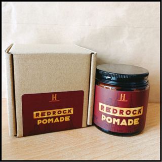 Sáp vuốt tóc nam Red Rock Pomade chính hãng thơm giữ nếp Rapuchel Store