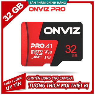 Thẻ nhớ YOOSEE/ ONVIZ PRO 32G class 10 tốc độ cao. [Đủ dung lượng]Dùng cho onvizcam giá sỉ