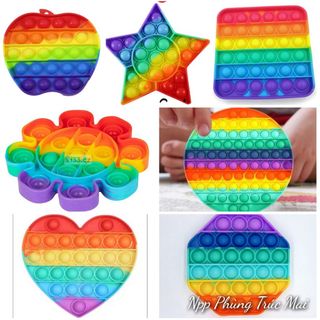 Pop it pot it fidget toy đồ chơi trẻ em bấm bóng giảm cằng thẳng stress hiệu quả giá rẻ nhấti giá sỉ