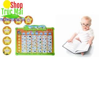 Bảng chữ cái thông minh dạy song ngữ, phát âm chuẩn cả tiếng anh và tiếng Việt giá sỉ