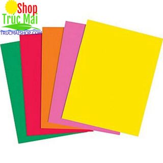 Giấy bìa màu A4 giá sỉ