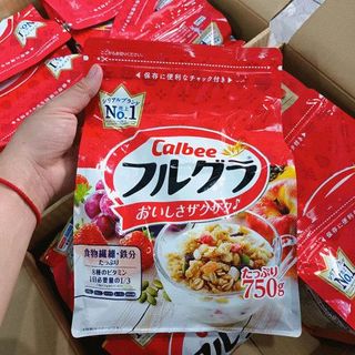 Ngũ cốc Calbee Nhật Bản 750g giá bán buôn bán sỉ