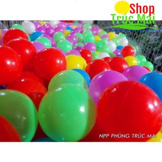 [Mã LIFE20KALL giảm 10% đơn 50K] Bóng Nhựa Nhà Bóng 7cm (1 quả cỡ to đường kính 7.5cm) giá sỉ