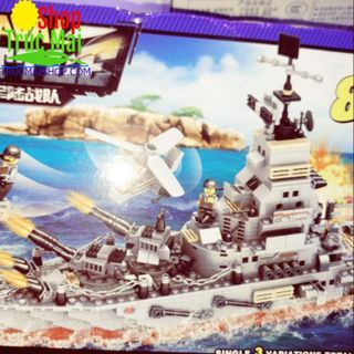 đồ chơi xếp hình lego sáng tạo 8 in 1 naval battle no.41012 giá sỉ
