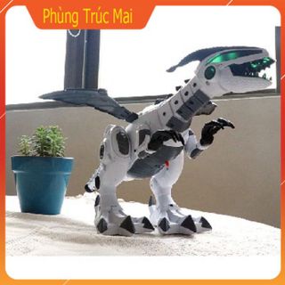 Khủng Long Robot Phun Khói - Lửa Điện Sử Dụng Pin , Đồ chơi cho bé