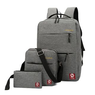 COMBO BA LÔ LAPTOP THỜI TRANG VÀ TÚI ĐEO CHÉO CÁ TÍNH HR242 - HARAS