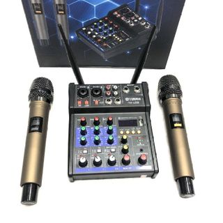 BỘ MIXER KARAOKE LIVESTREAM YAMAHA G4 - USB CAO CẤP , TẶNG KÈM 2 MICRO KHÔNG DÂY