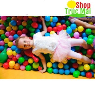 Bóng Đồ Chơi Cho Bé Nhiều Kích Cỡ Bóng Nhựa Nhà Banh quây đồ chơi cho bé trai và bé gái