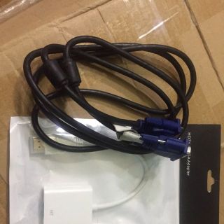 [Mã ELHACE giảm 4% đơn 300K] Bộ chuyển HDMI sang VGA và dây VGA loại cao cấp đã qua sử dụng giá sỉ