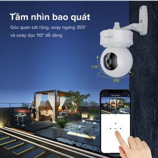 [Mã 255ELSALE giảm 7% đơn 300K] Camera IP Wifi Ecome 2.0Mpx APC03 chính hãng