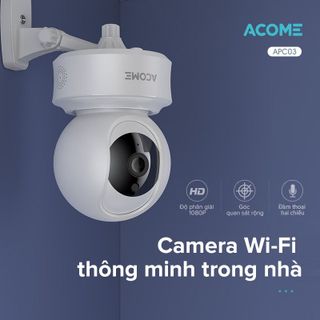 [Mã 255ELSALE giảm 7% đơn 300K] Camera IP Wifi Ecome 2.0Mpx APC03 chính hãng