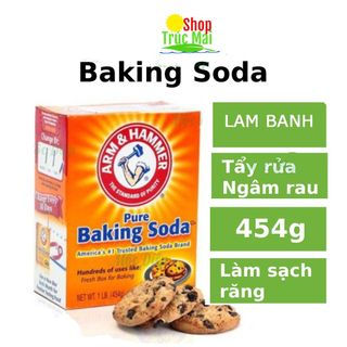 Hộp 450g bột muối Backing soda đa năng an toàn hiệu quả