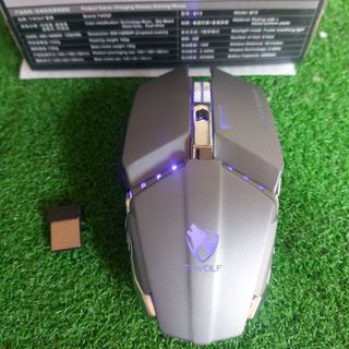 Chuột không dây gaming t-wolf q15 dùng cho máy tính, laptop, tivi