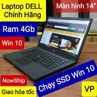 laptop dell màu đen chạy ssd 120gb win 10 đã qua sử dụng - laptop văn phòng giá rẻ - laptop siêu bền siêu nhanh giá sỉ