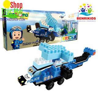 Bộ Đồ Chơi Xếp Hình Thành Phố Cảnh Sát Antona giá sỉ