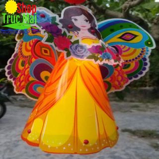 Đèn lồng trung thu mẫu công chúa (hàng Việt Nam chất lượng cao)