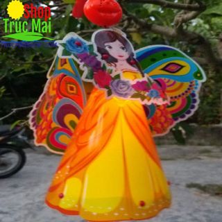 Đèn lồng trung thu mẫu công chúa (hàng Việt Nam chất lượng cao)