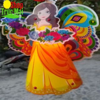 Đèn lồng trung thu mẫu công chúa (hàng Việt Nam chất lượng cao)