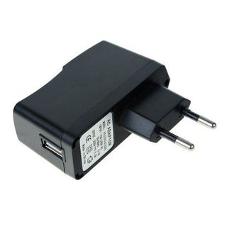 (Mới) Cốc Sạc Đen 5v-0.5a Có Đèn Led Báo Sạc Chuyên Dùng Cho Loa, Điện Thoại, Máy Nghe Nhạc