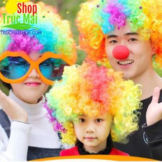 Bộ tóc giả hóa trang hót 2019 giá sỉ