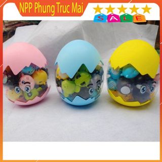 Đồ chơi cho bé Đồ chơi cho bé hộp 20 xe hình thú chạy cót Đồ chơi sáng tạo năng động giảm stress giá sỉ