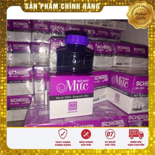 Mực Hồng Hà chính hãng mẫu mới 2021 dành cho bút máy học sinh