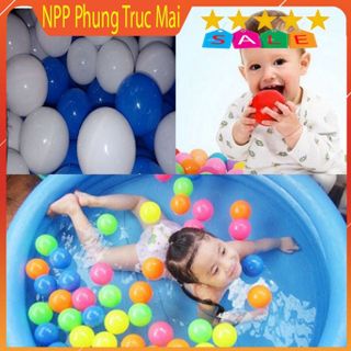 Đồ chơi cho bé Đồ chơi cho bé 100 quả bóng nhựa Việt Nam kích thước 5.5cm 7.5cm 10cm 15cm 18cm 20cm Phùng Trúc Mai Stor