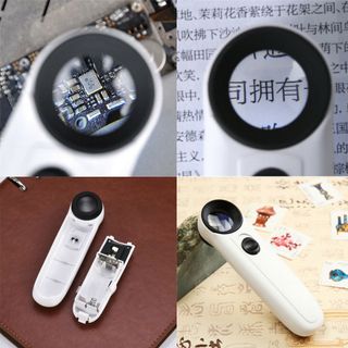 Kính lúp mini lắp pin có đèn led giá sỉ