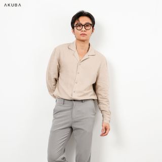ÁO SƠ MI TAY DÀI AKUBA 02B0181