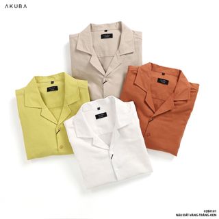 ÁO SƠ MI TAY DÀI AKUBA 02B0181