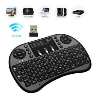 (Mới ) Combo Bàn Phím Không Dây Mini Có Led Ukb 500 Rf Keyboard Dùng Cho