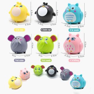 Đồ chơi thú chạy cót mini, động vật đáng yêu chạy dây cót