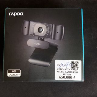 [Mã 255ELSALE giảm 7% đơn 300K] Webcam Rapoo HD720p loại tốt chính hãng.