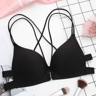 Áo ngực cài trước có mút đệm hình bàn tay nâng ngực