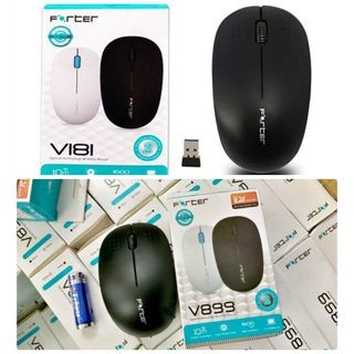 (Mới) Chuột Không Dây FORTER V181 - Tặng Kèm Pin - Siêu Nhạy - Hàng Chính Hãng 100%, Full Box