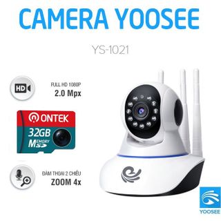 camera YOOSEE pro V3 RÂU cao cấp chính hãng, Đàm thoại 2 chiều, Xoay 360 độ, bảo hành 12 tháng giá sỉ