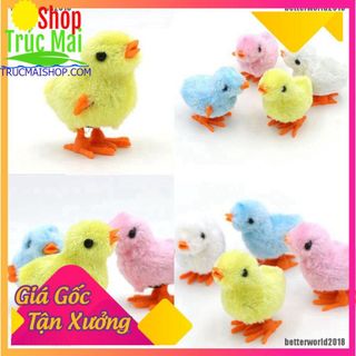 Đồ chơi chạy bằng dây cót hình dạng chú gà con dễ thương cho bé Hàng Loại giá tận xưởng